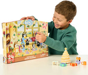 Bluey's Exclusive Classic Christmas Advent Calendar - 24 Exclusive Figures Toys & Games Moose Toys