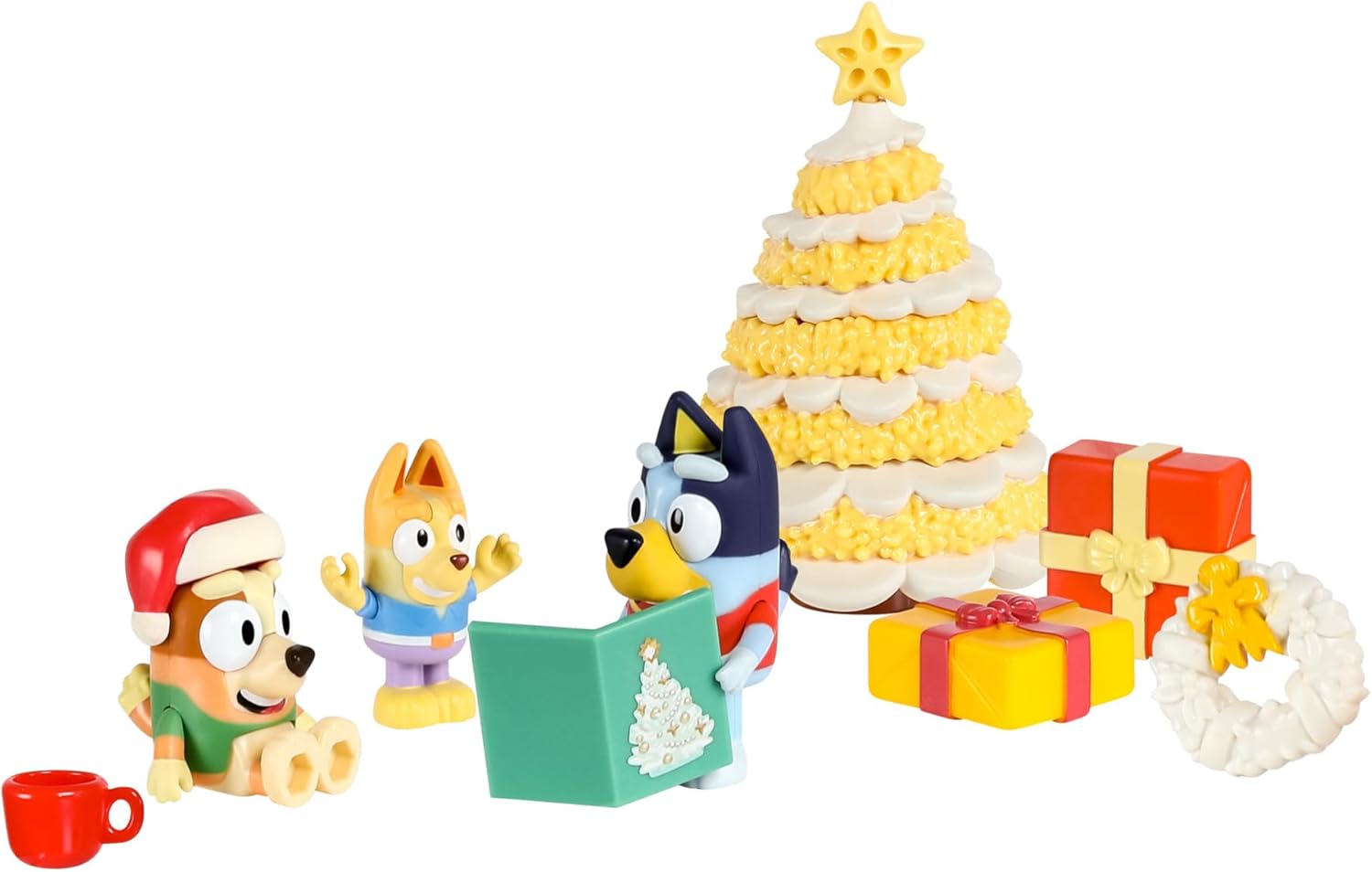 Bluey's Exclusive Classic Christmas Advent Calendar - 24 Exclusive Figures Toys & Games Moose Toys
