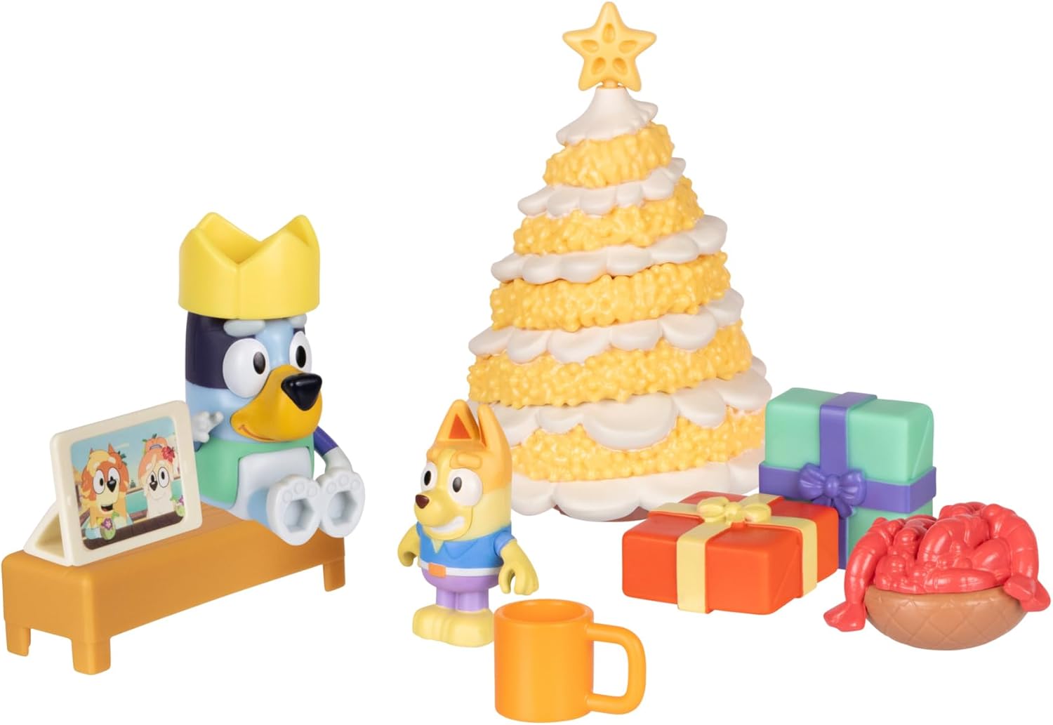Bluey's Exclusive Classic Christmas Advent Calendar - 24 Exclusive Figures Toys & Games Moose Toys