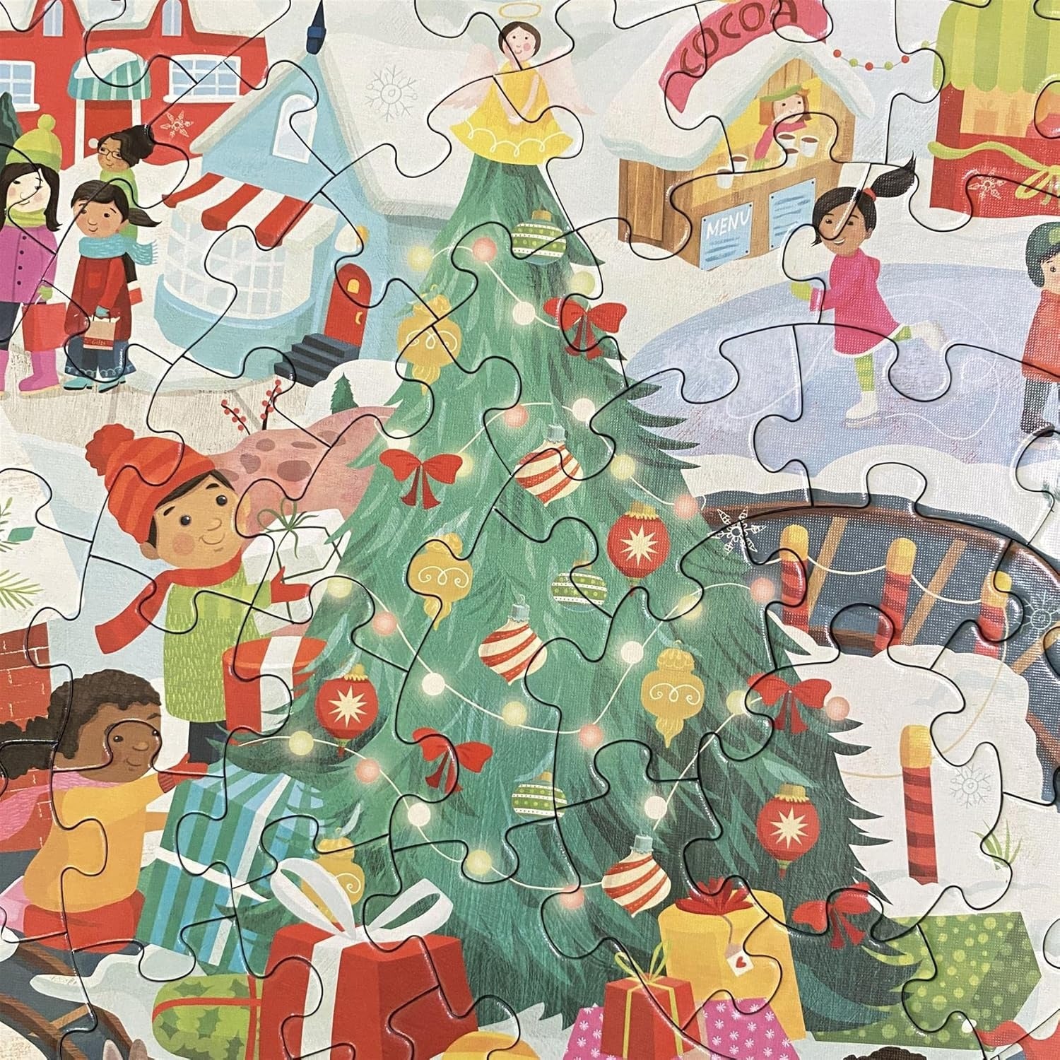 bopster: Christmas Jigsaw Puzzle - 150 Piece Puzzle Board Game Bopster