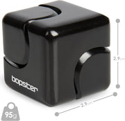 bopster Fidget Cube Spinner - Black Toys & Games Bopster