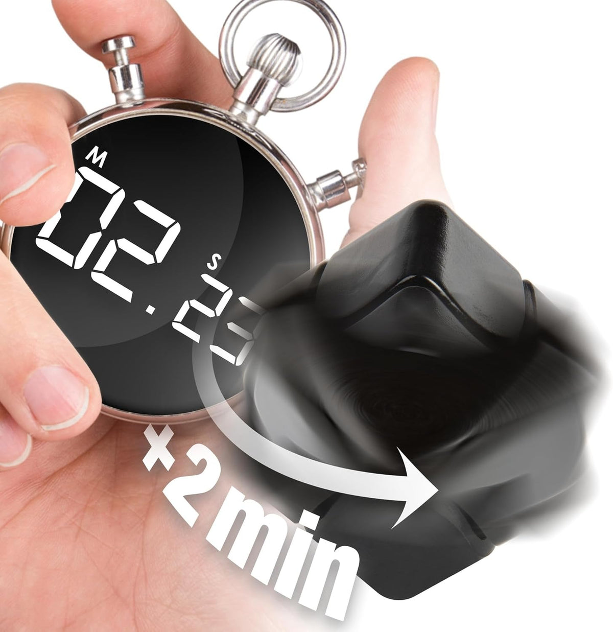 bopster Fidget Cube Spinner - Black Toys & Games Bopster