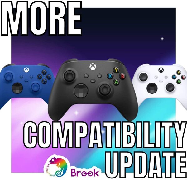 Brook Wingman Converter XB Support - Controller Adapter for PS3 / PS4 / PS5 / Xbox 360 / Xbox One / Xbox Series X/S / Switch Pro to Xbox [Cross-Platform Accessory] Cross-Platform Accessories Brook Gaming   