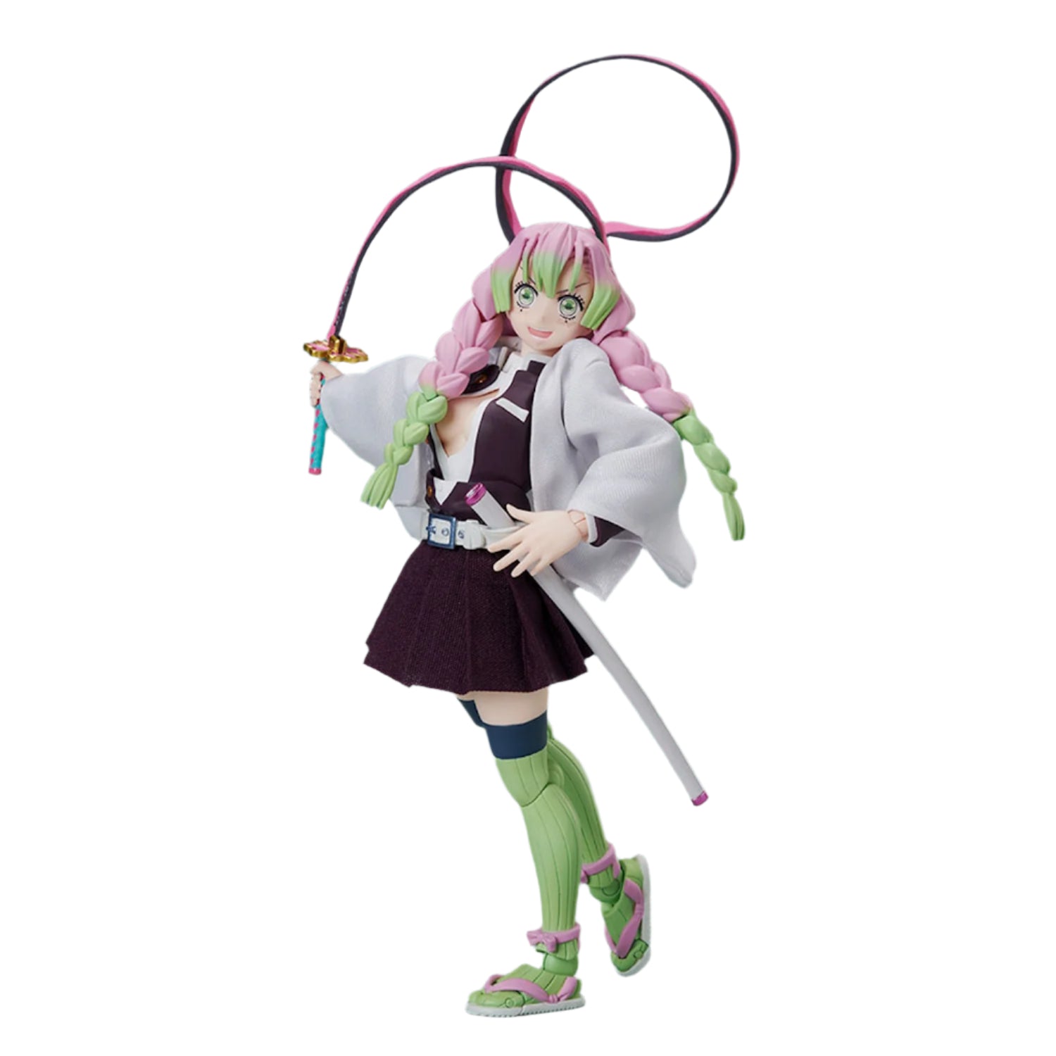 BUZZmod. Demon Slayer: Kimetsu no Yaiba, Mitsuri Kanroji 1/12 Scale Action Figure Toys & Games Aniplex of America