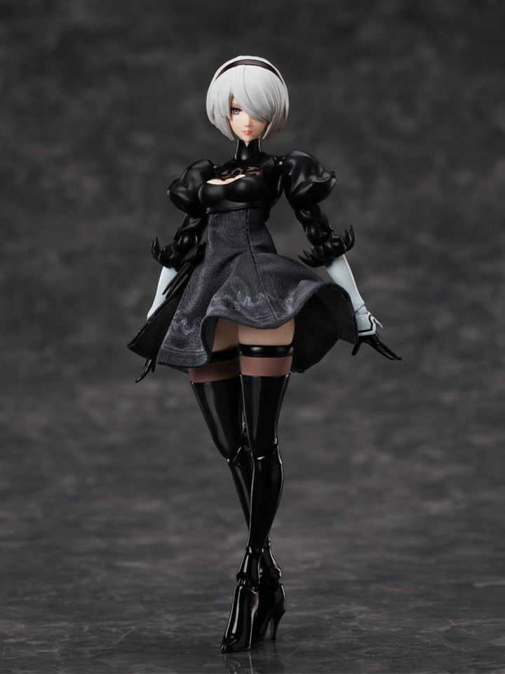 BUZZmod. NieR: Automata, Ver 1.1a 2B 1/12 Scale Action Figure Toys & Games Aniplex of America