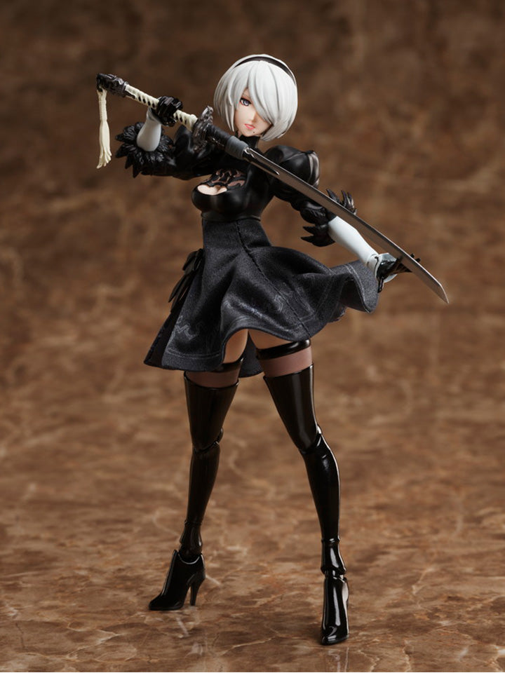 BUZZmod. NieR: Automata, Ver 1.1a 2B 1/12 Scale Action Figure Toys & Games Aniplex of America