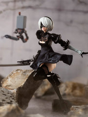 BUZZmod. NieR: Automata, Ver 1.1a 2B 1/12 Scale Action Figure Toys & Games Aniplex of America