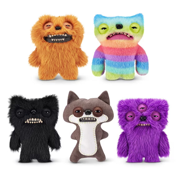 Fuggler: Fart Face Series 1 - Munch Munch Black Long Ugly Monster Plush Toy Plushies Zuru
