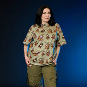 Cakeworthy: Star Wars - Grogu AOP T-Shirt 2XL Clothing and Apparel Cakeworthy
