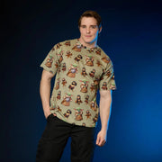 Cakeworthy: Star Wars - Grogu AOP T-Shirt M Clothing and Apparel Cakeworthy