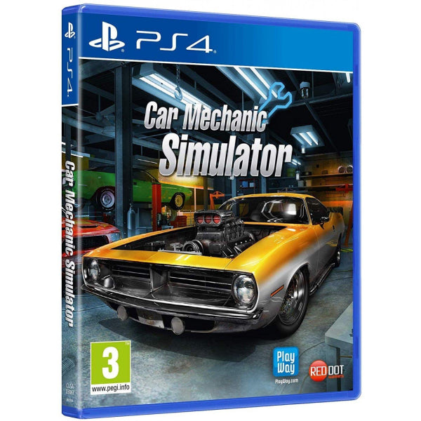 Car Mechanic Simulator [PlayStation 4] PlayStation 4 Video Game Red Dot Games