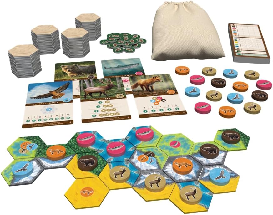 Cascadia [Board Game, 1-4 Players] Board Game AEG