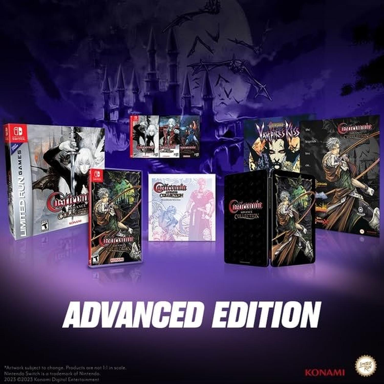Castlevania Advance Collection - Limited Run #198 [Nintendo Switch] Nintendo Switch Video Game Limited Run Games