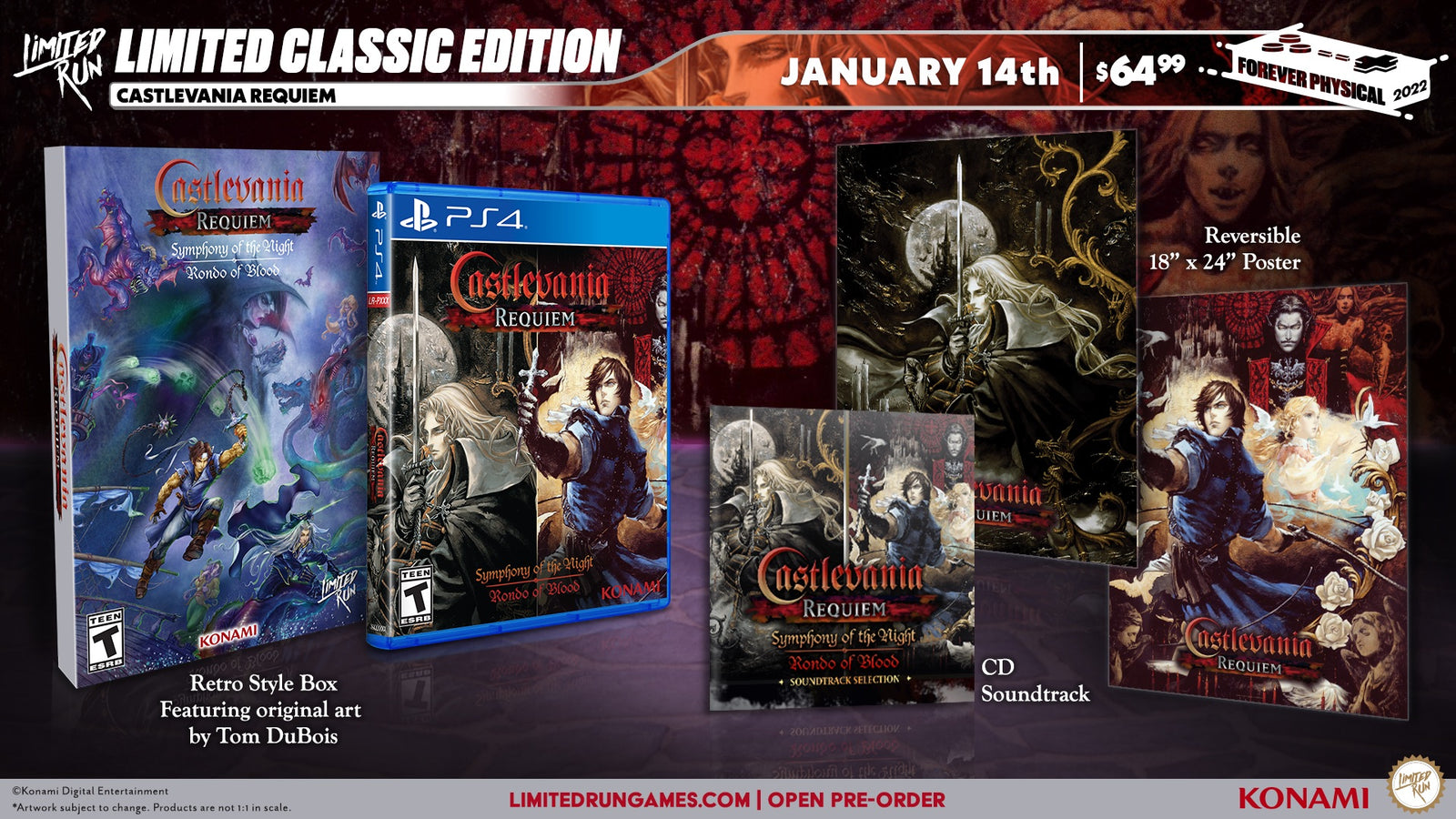 Castlevania Requiem Classic Edition - Limited Run #443 [PlayStation 4] PlayStation 4 Video Game Limited Run Games   