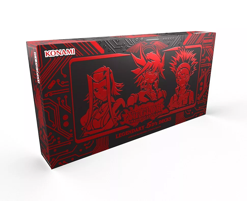 Yu-Gi-Oh! TCG: Legendary 5D's Decks Collector's Set Card Game Konami