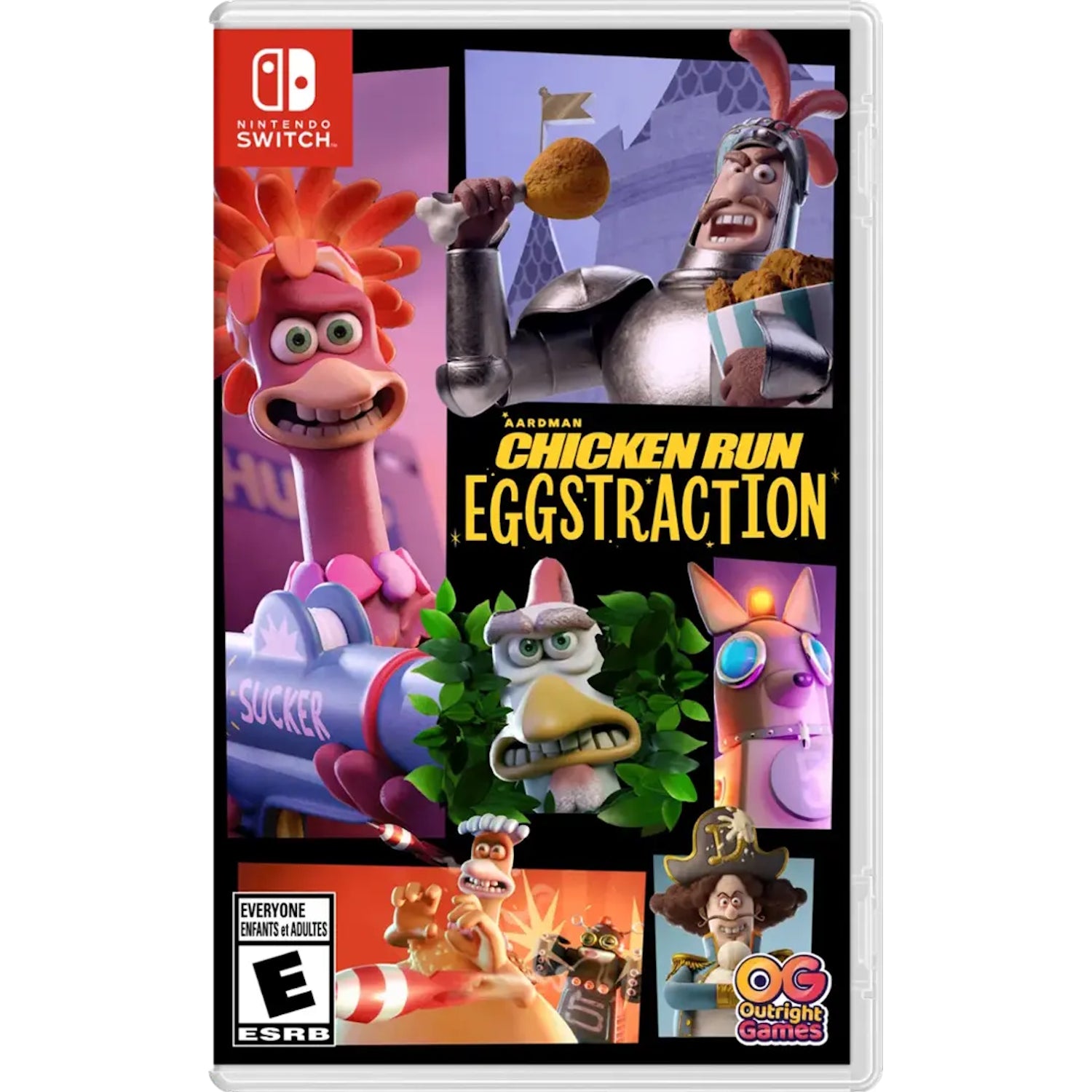Chicken Run: Eggstraction [Nintendo Switch] Nintendo Switch Video Game Outright Games