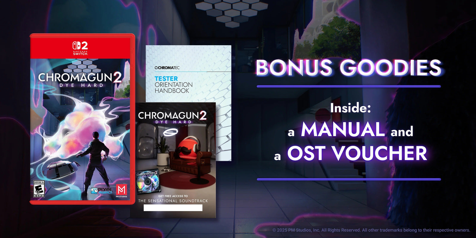 ChromaGun 2: Dye Hard [Nintendo Switch 2] Nintendo Switch 2 Video Game PM Studios