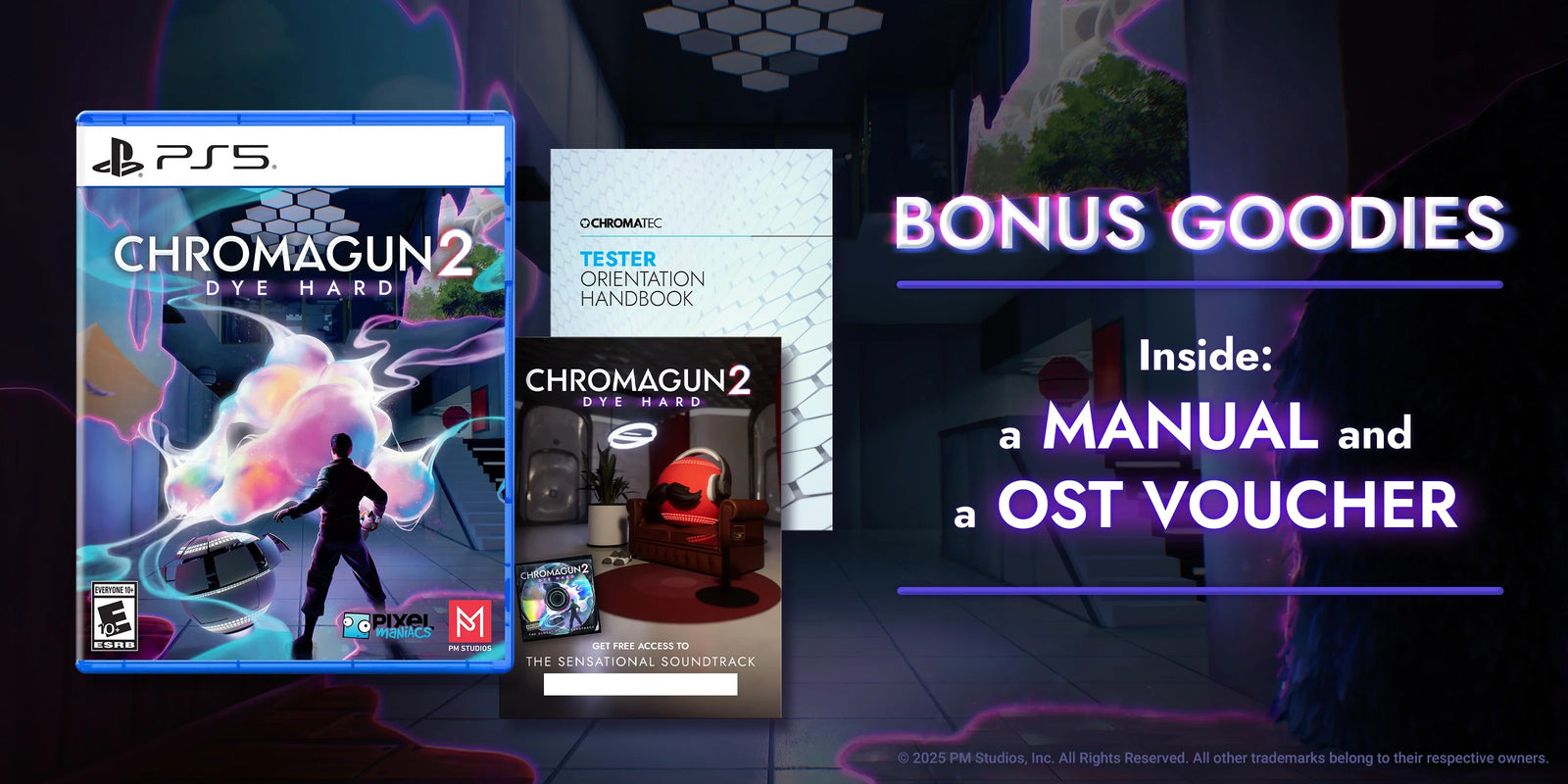 ChromaGun 2: Dye Hard [PlayStation 5] PlayStation 5 Video Game PM Studios