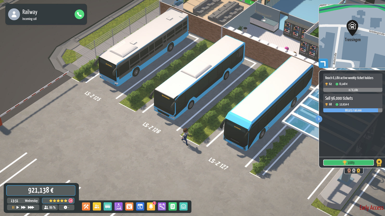 City Bus Manager [PlayStation 5] PlayStation 5 Video Game Aerosoft