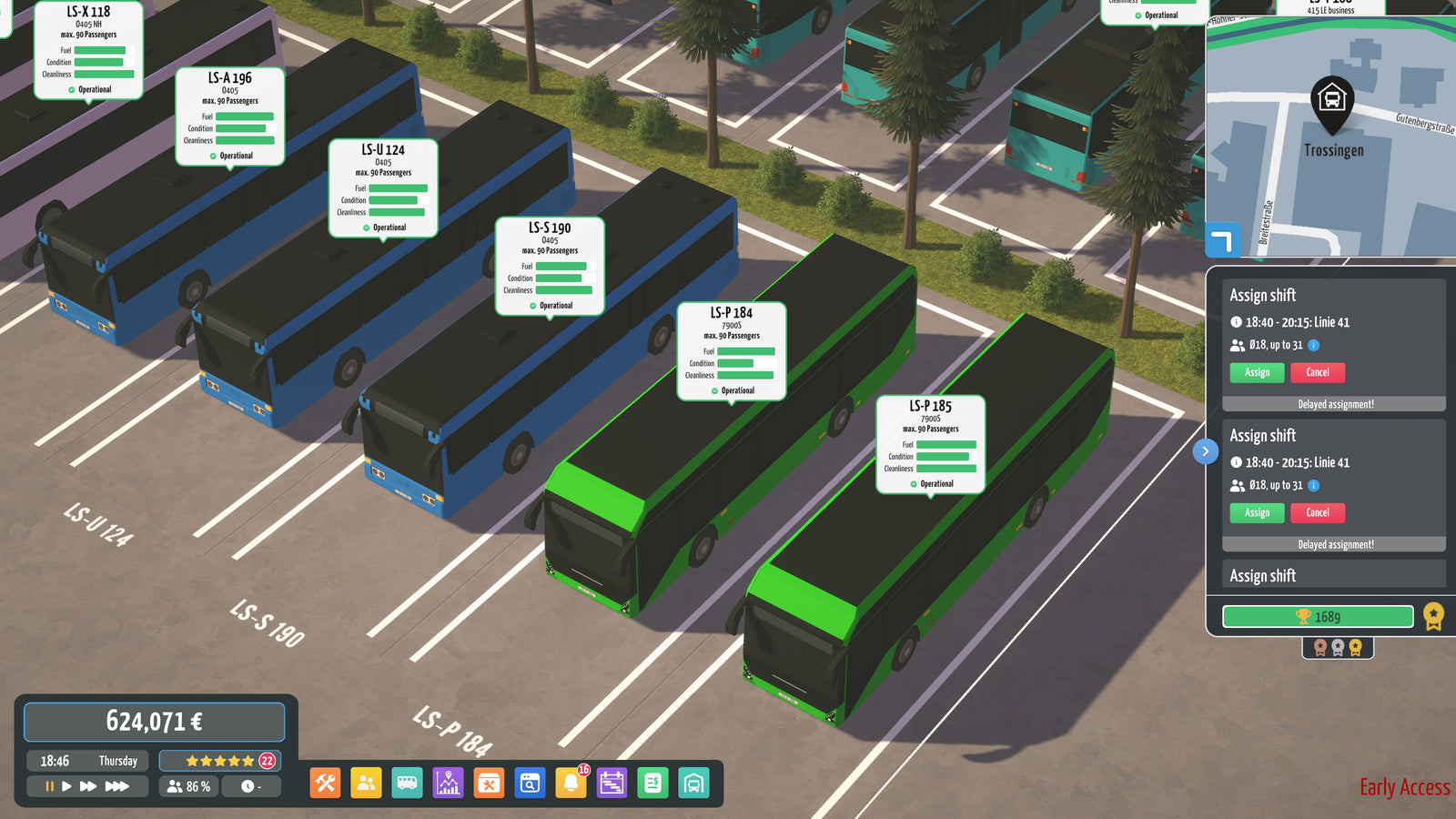City Bus Manager [PlayStation 5] PlayStation 5 Video Game Aerosoft