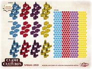 Clash of Cultures: Monumental Edition [Board Game, 2-4 Players] Board Game WizKids   
