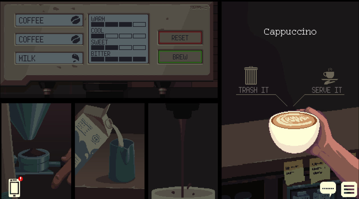 Coffee Talk - Single Shot Edition [Nintendo Switch] Nintendo Switch Video Game Serenity Forge   