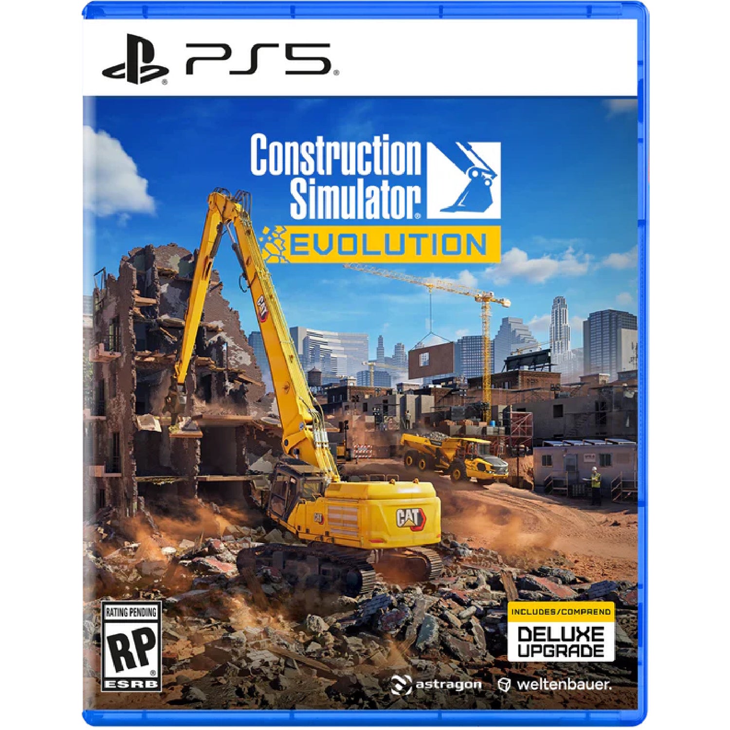 Construction Simulator Evolution [PlayStation 5] PlayStation 5 Video Game Astragon Entertainment