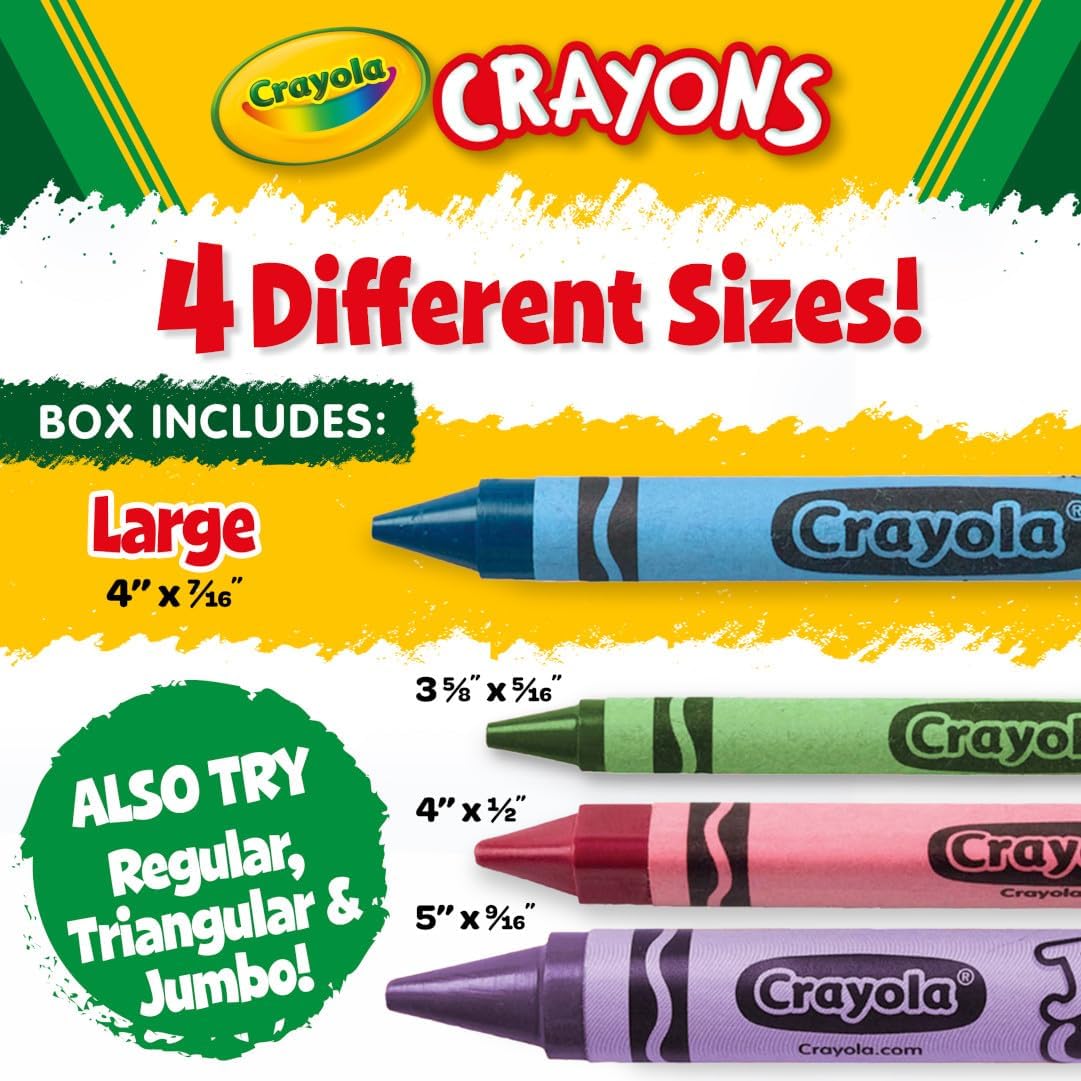Crayola: Crayons Large Classpack - 400 Count House & Home Crayola