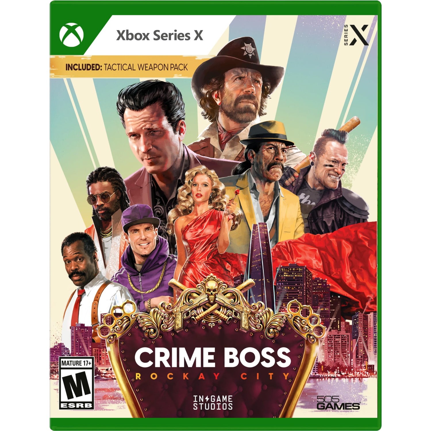 Crime Boss: Rockay City [Xbox Series X] Xbox Series X Video Game 505 Games   