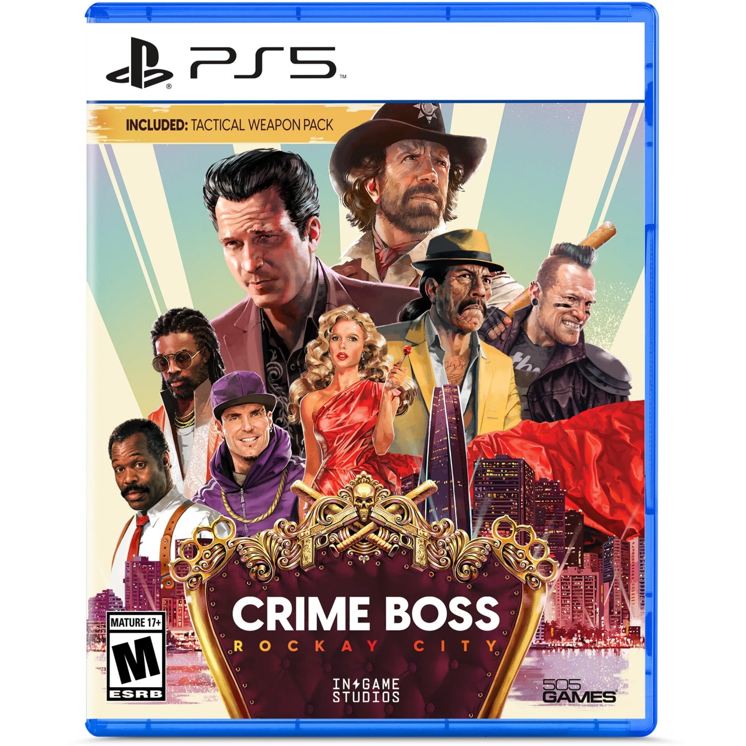 Crime Boss: Rockay City [PlayStation 5] PlayStation 5 Video Game 505 Games   