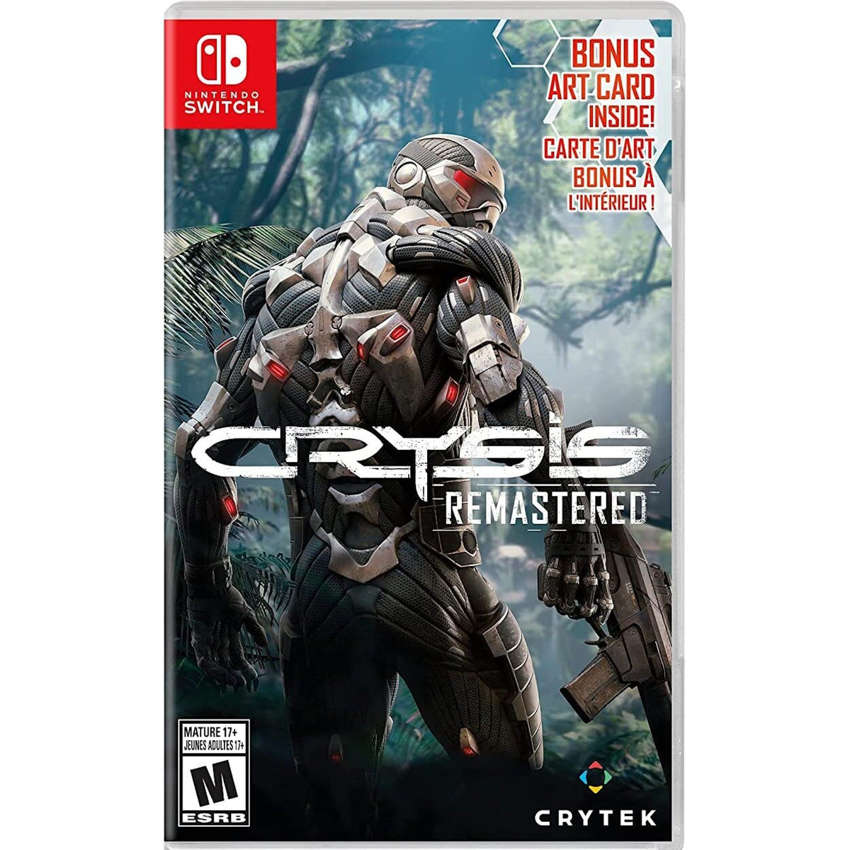 Crysis Remastered - Bonus Art Card [Nintendo Switch] Nintendo Switch Video Game Limited Run Games