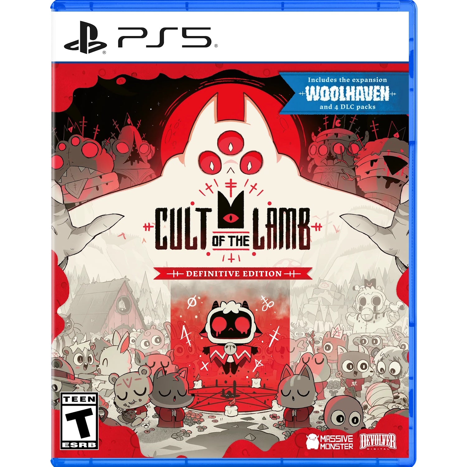 Cult of the Lamb - Definitive Edition [PlayStation 5] PlayStation 5 Video Game Devolver Digital