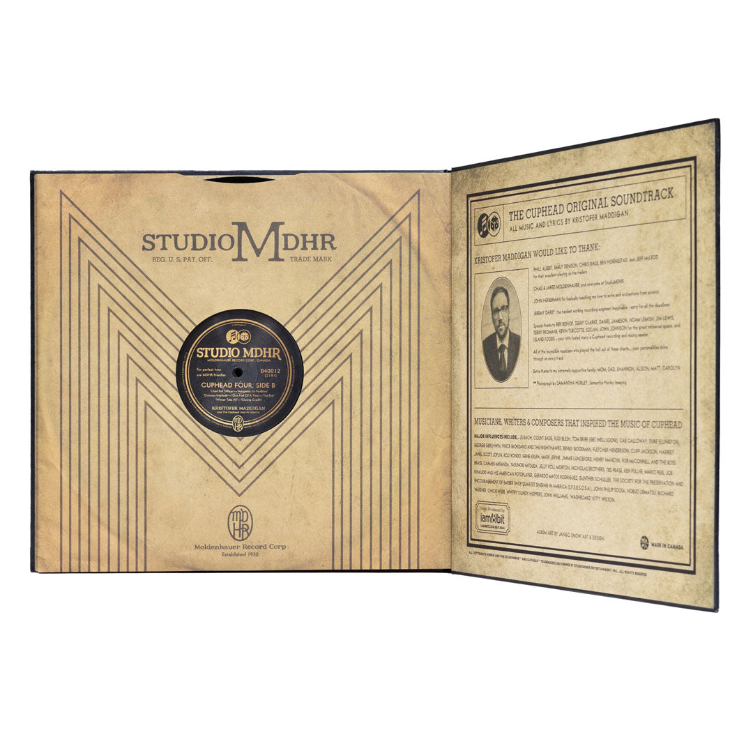 Cuphead 4xLP Deluxe Vinyl Soundtrack [Audio Music] Audio CD/Vinyl iam8bit