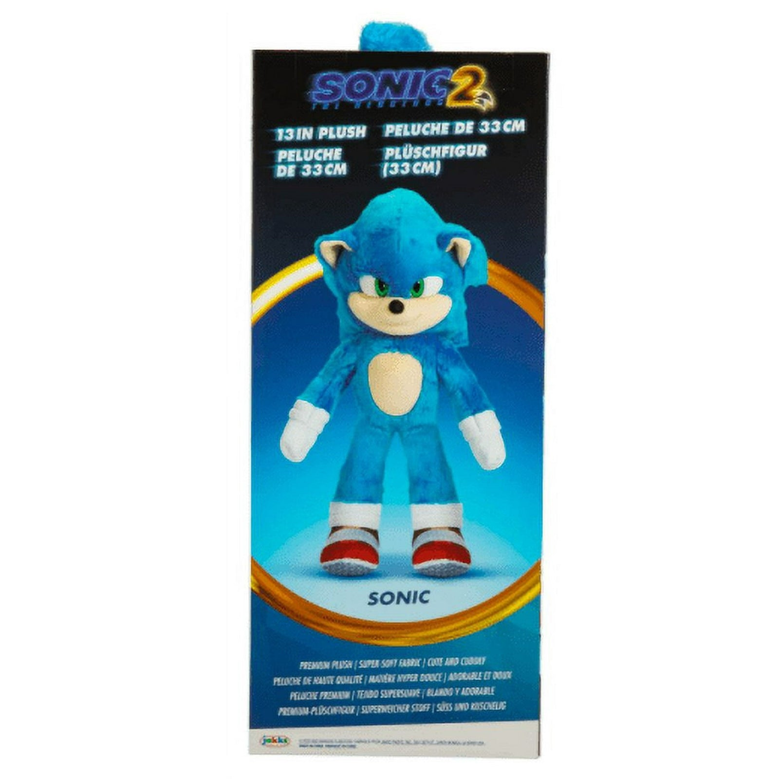 Sonic the Hedgehog 2 The Movie Plush - 13 In. Plushies JAKKS Pacific