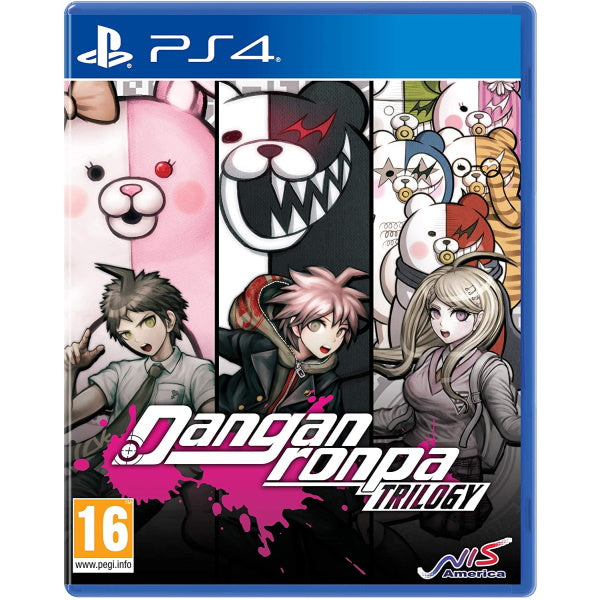 Danganronpa Trilogy - Triple Collection Pack 3 in 1 [PlayStation 4] PlayStation 4 Video Game NIS America
