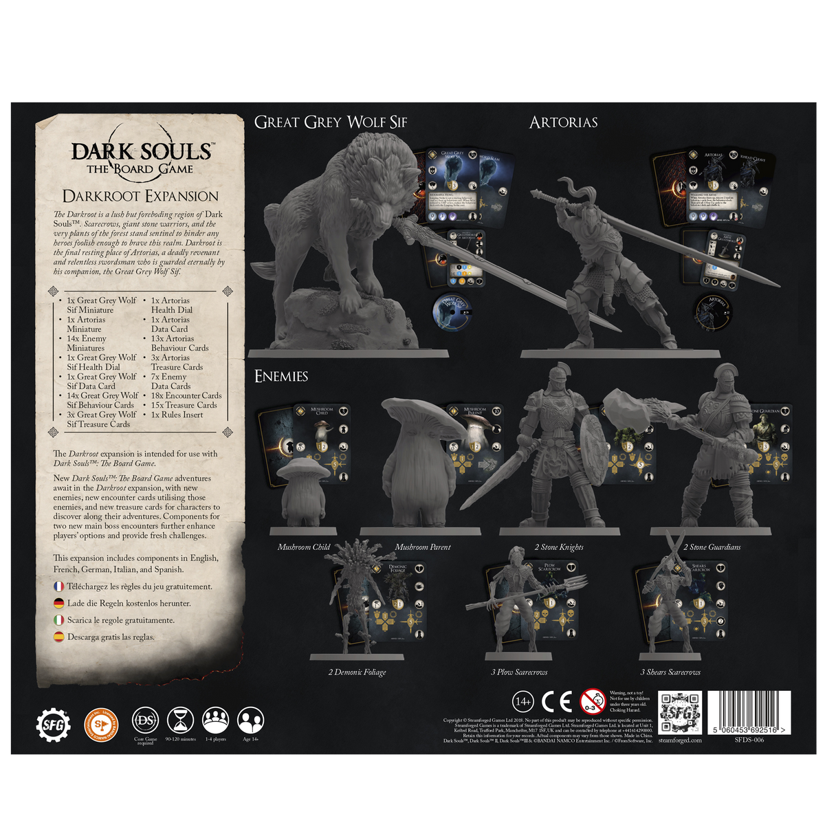 Dark Souls: The Board Game - Darkroot Expansion [Board Game, 1-4 Players] Board Game Steamforged Games