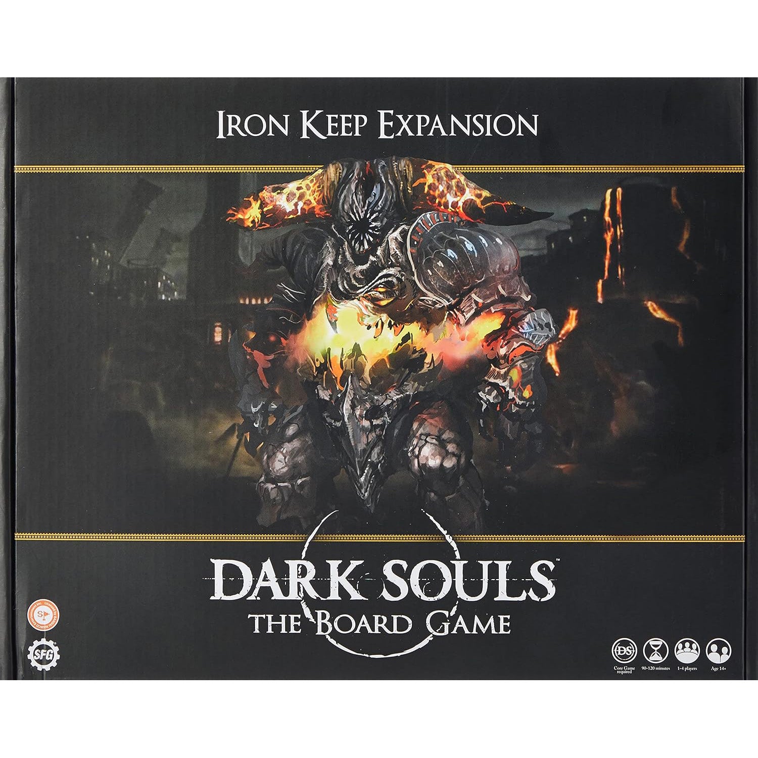 Dark Souls: The Board Game - Iron Keep Expansion [Board Game, 1-4 Players] Board Game Steamforged Games