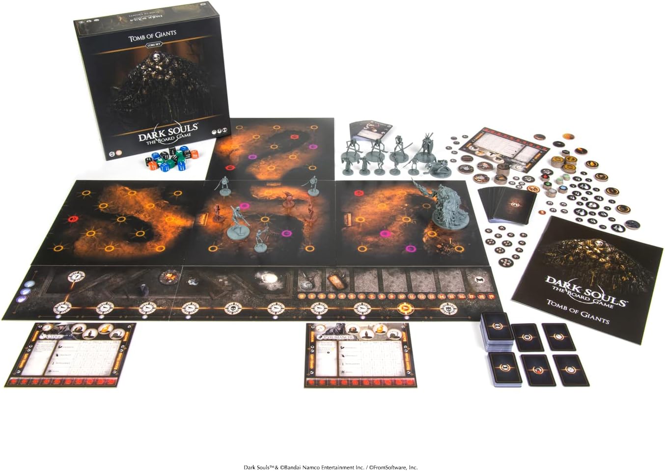 Dark Souls: The Board Game - Tomb Of Giants - Core Set [Board Game, 1-4 Players] Board Game Steamforged Games
