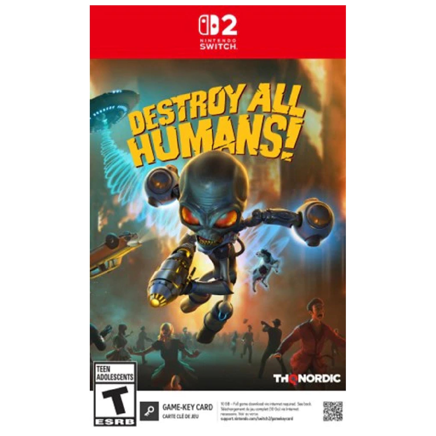 Destroy All Humans! [Nintendo Switch 2] Nintendo Switch 2 Video Game THQ