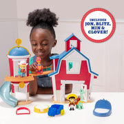 Dino Ranch - The Clubhouse - 12" Playset Bonus 5 Action Zones! Toys & Games Jazwares   
