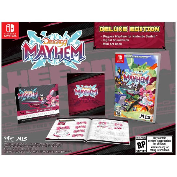 Disgaea Mayhem: Deluxe Edition [Nintendo Switch] Nintendo Switch Video Game NIS America