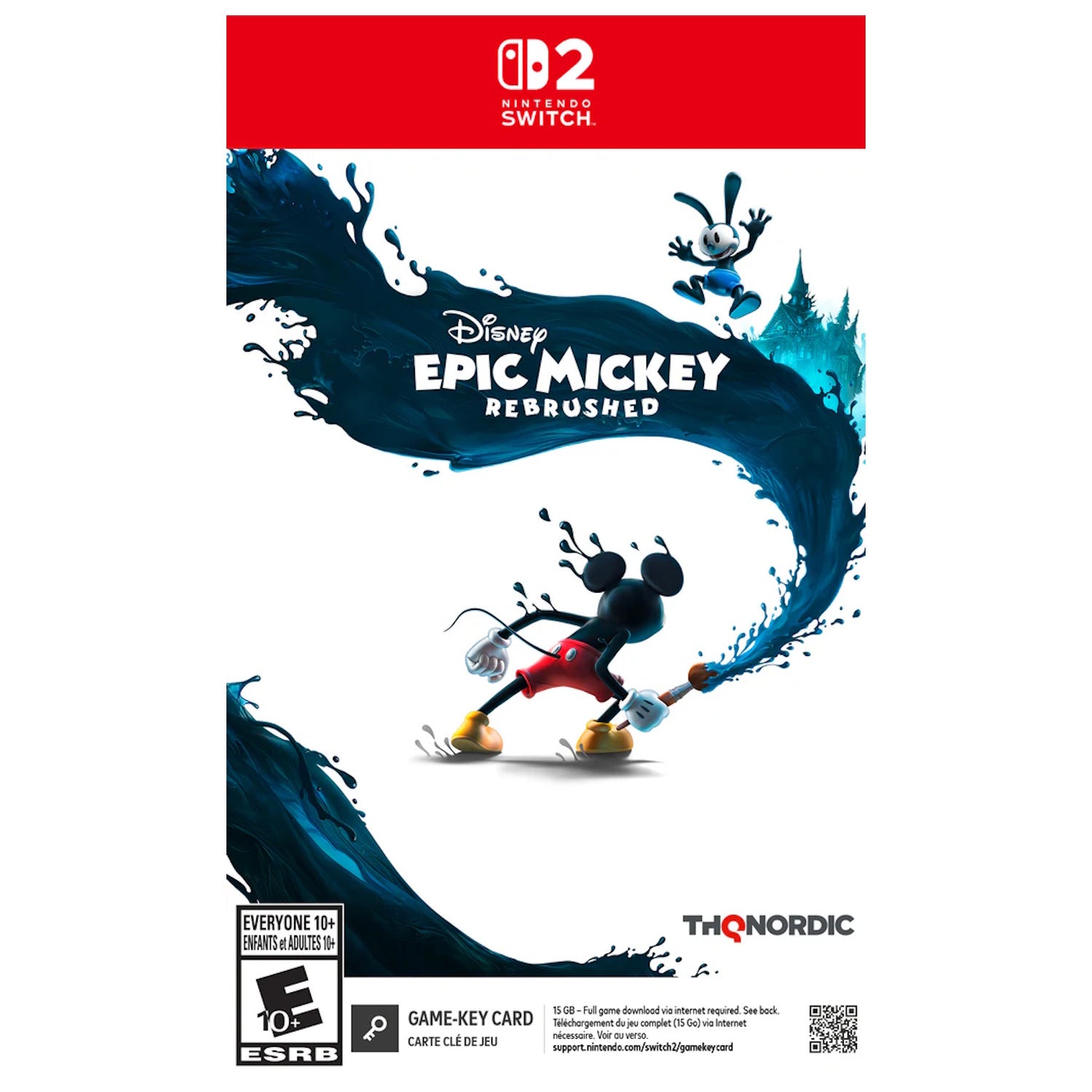 Disney Epic Mickey Rebrushed [Nintendo Switch 2] Nintendo Switch 2 Video Game THQ