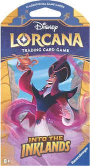 Disney Lorcana TCG: Into the Inklands Sleeved Booster Pack - 1 Pack Card Game Ravensburger