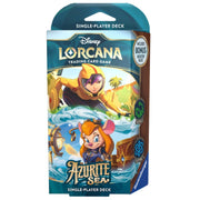Disney Lorcana TCG: Azurite Sea Starter Deck - Emerald & Sapphire Card Game Ravensburger