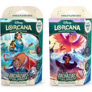 Disney Lorcana TCG: Archazia's Island Starter Decks - 2 Decks Card Game Ravensburger