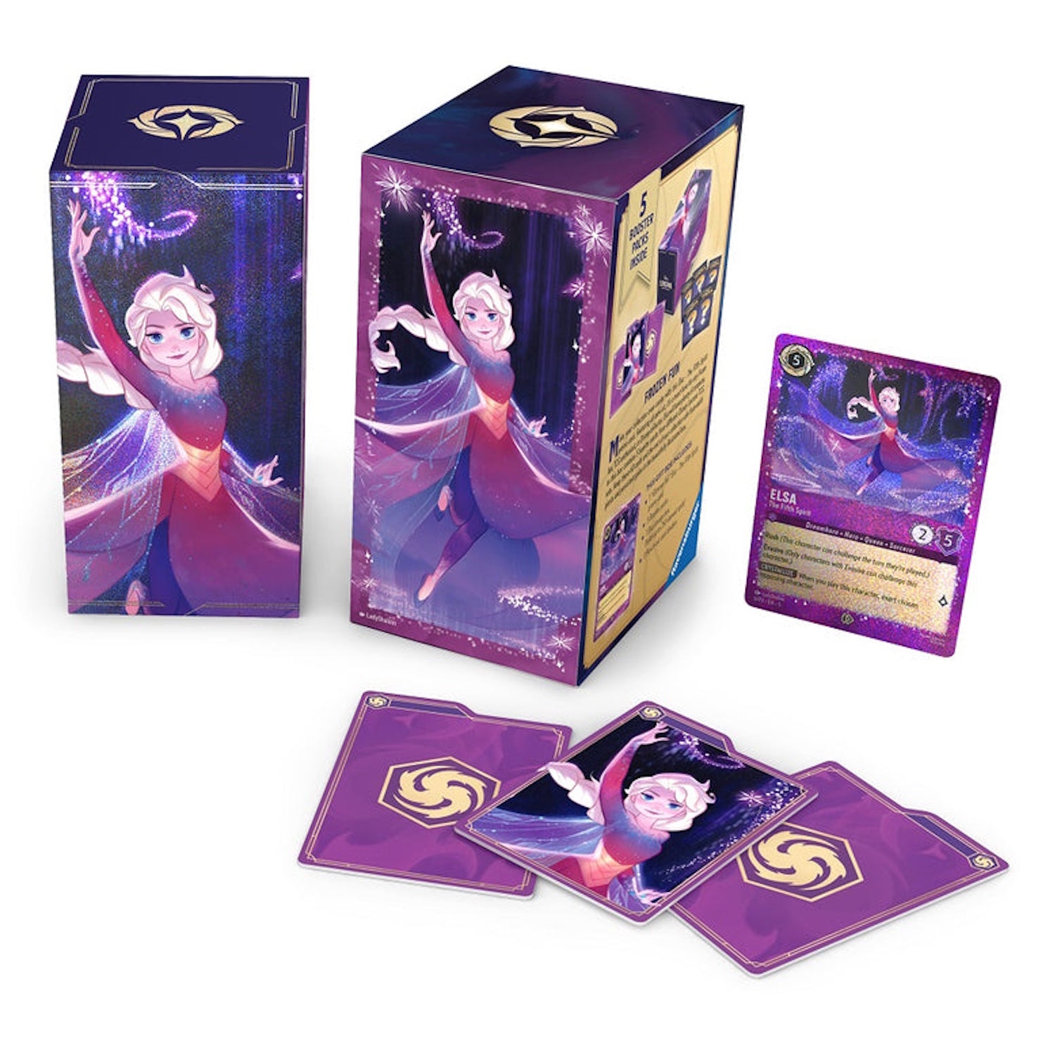 Disney Lorcana TCG: Elsa Gift Set Box Card Game Ravensburger