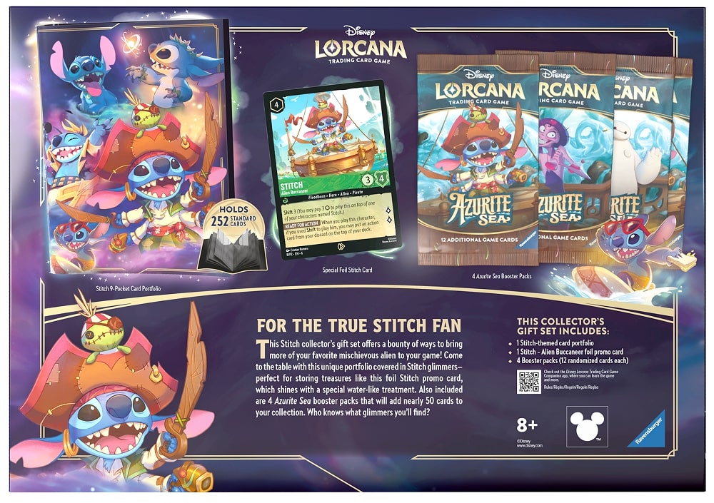 Disney Lorcana TCG: Azurite Sea Gift Set Card Game Ravensburger
