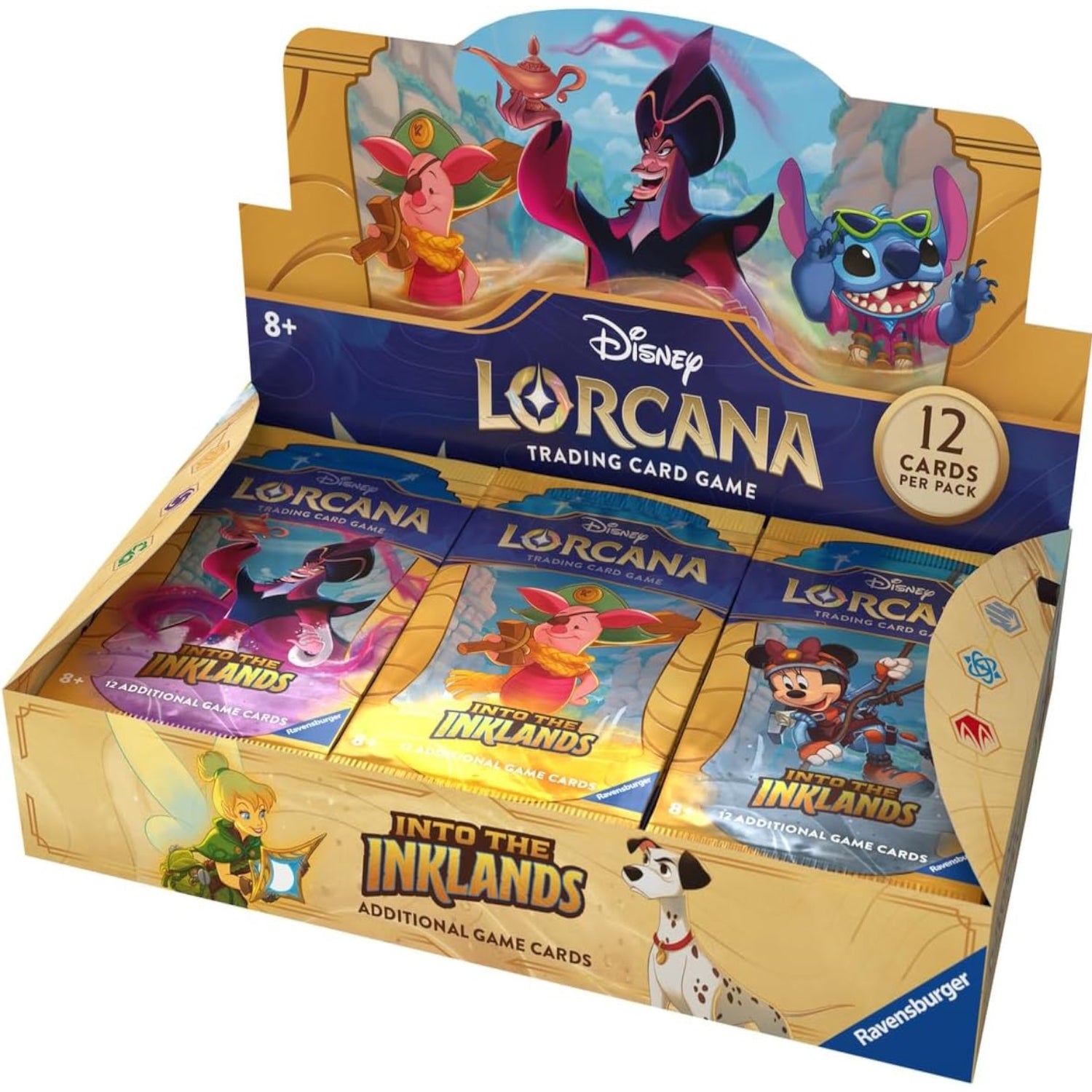 Disney Lorcana TCG: Into the Inklands 1st Edition Booster Box - 24 Packs [SET 3] Card Game Ravensburger