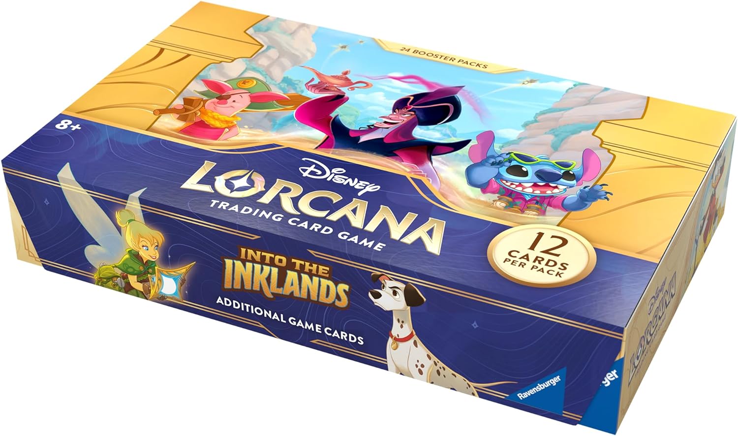 Disney Lorcana TCG: Into the Inklands 1st Edition Booster Box - 24 Packs [SET 3] Card Game Ravensburger