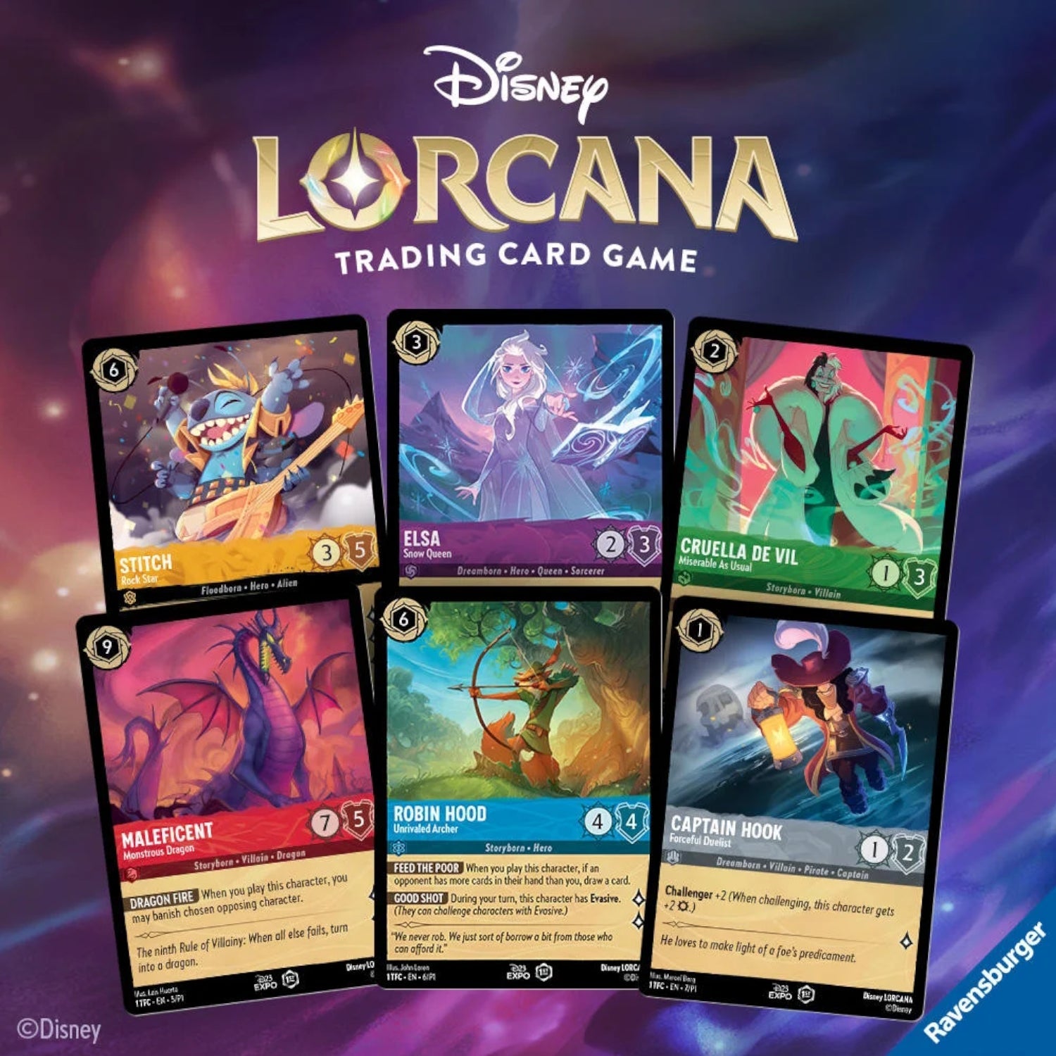 Disney Lorcana TCG: The First Chapter EN02 Booster Box - 24 Packs Card Game Ravensburger